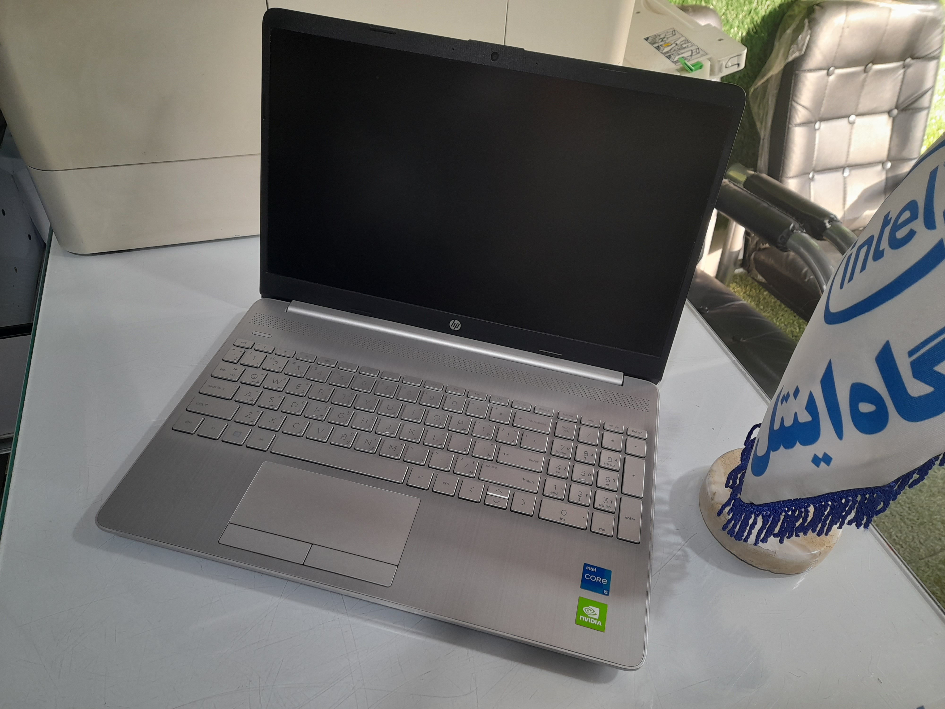 لپ تاپ hp 15-dw3003ne i5 1135G7-8G RAM-512 SSD-2G MX350 NVIDIA 15/6 inch FHD