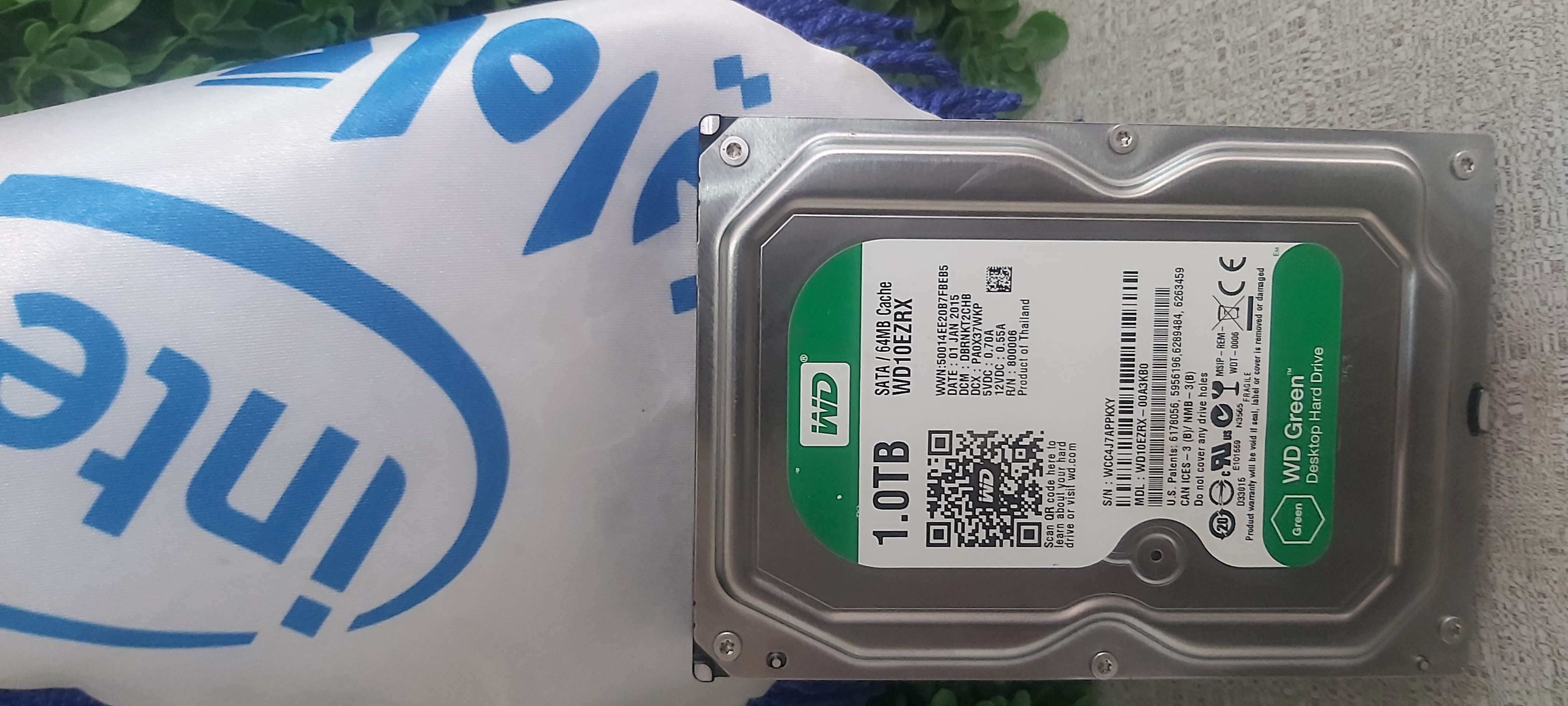 هارد یک ترابایت کارکرده وسترن دیجیتال wd green