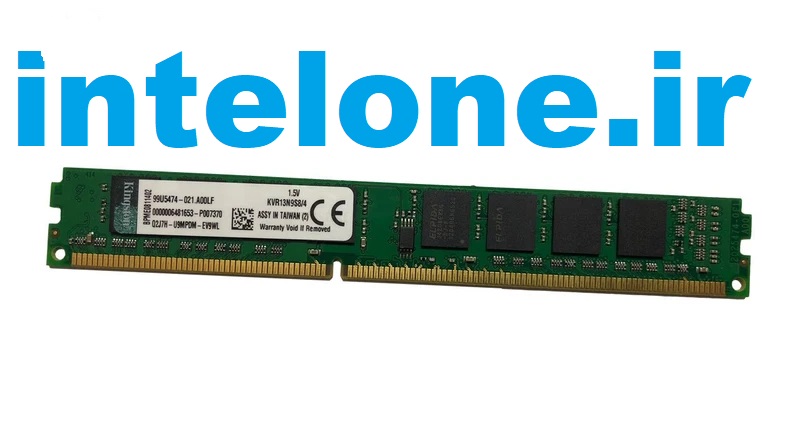 رم کامپیوتر  استوک کینگستون DDR3 4 گیگابایت مدل 10600 فرکانس 1333 مگاهرتز تایمینگ CL9 تک کاناله DIMM 240 پین