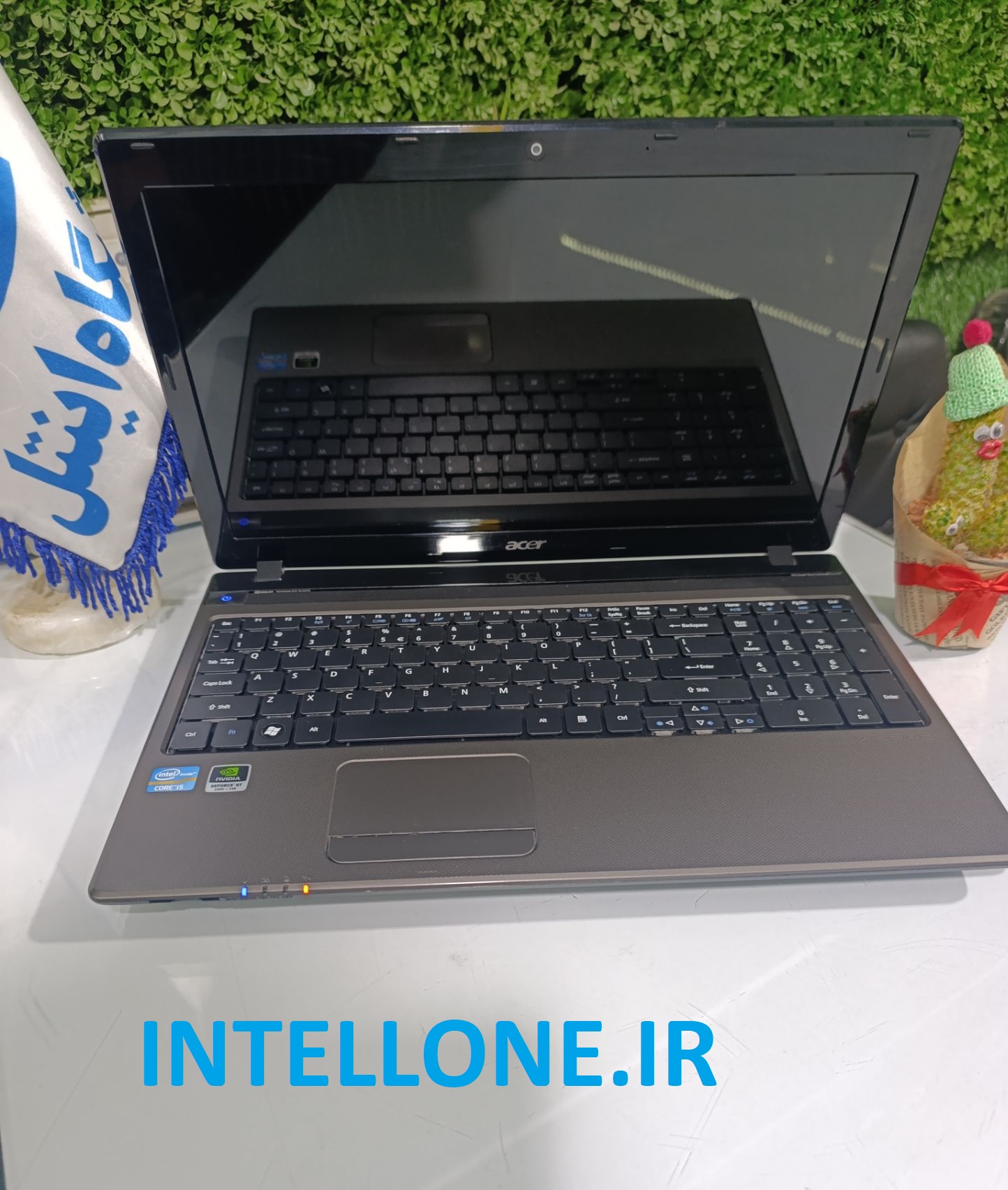 ACER-5750G I5/2430M-RAM4/640/2G NVIDIA 15/6  INCH LCD لپ تاپ ایسر( استوک)