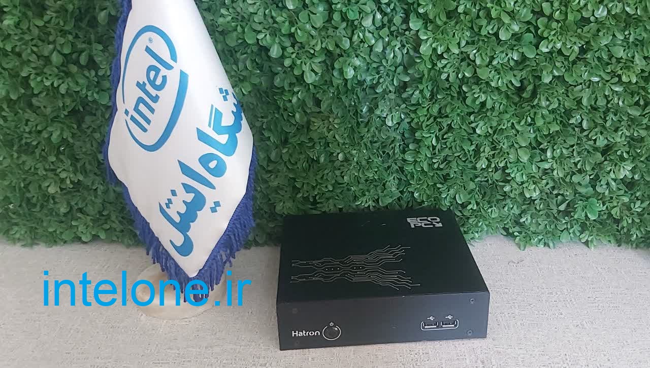 مینی کیس هترون استوک HATRON I3 7100 4G RAM 128 SSD INTEL